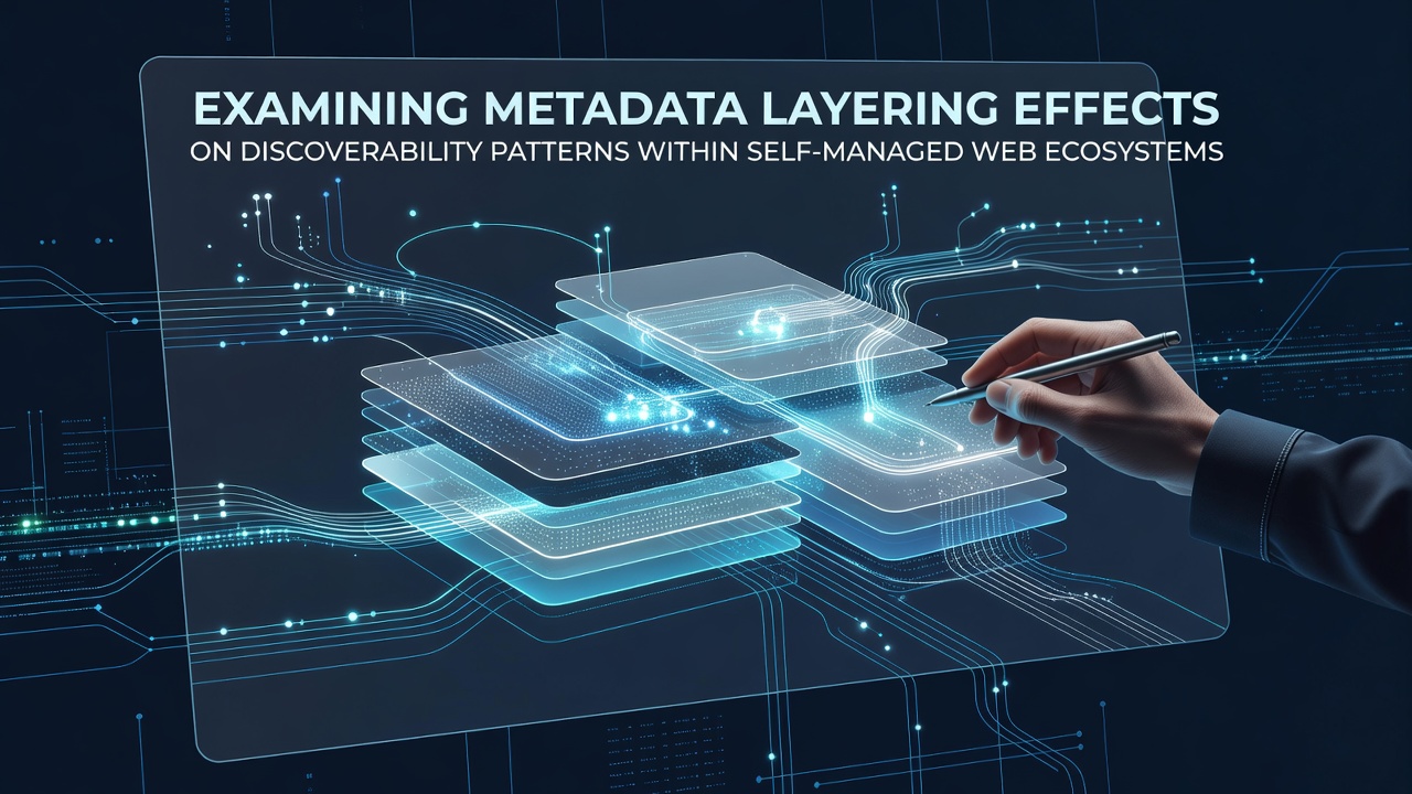 Examining Metadata Layering Effects on Discoverability Patterns Within Self-Managed Web Ecosystems